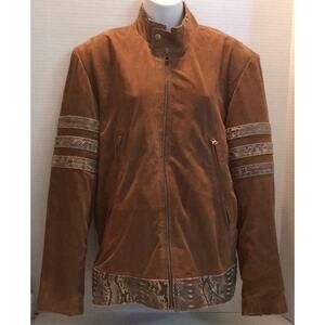 LEATHERCULT COUTURE Brown Suede RETRO 60’ s JACKET